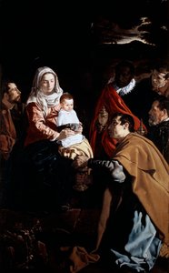 La adoración de los magos de Diego Velázquez