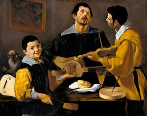 Los tres músicos de Diego Velázquez