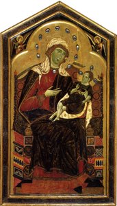 Madonna y Niño, ca 1262 de Dietisalvi di Speme