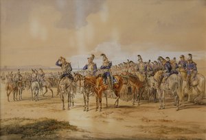 Después de las maniobras, cerca de Múnich de Dietrich Monten