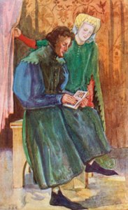 Un hombre y una mujer de la época de Enrique IV 1399-1413