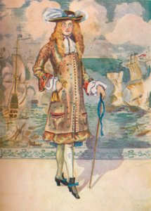 Un hombre de la época de Carlos II, 1907 de Dion Clayton Calthrop