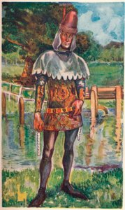 Un hombre de la época de Eduardo III, 1907 de Dion Clayton Calthrop