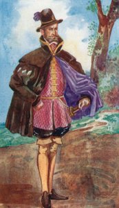 Un hombre de la época de María I 1553-1558