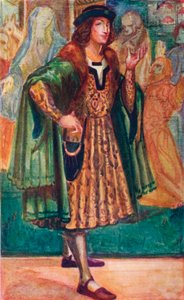 Un hombre de la época de Ricardo III, 1907 de Dion Clayton Calthrop