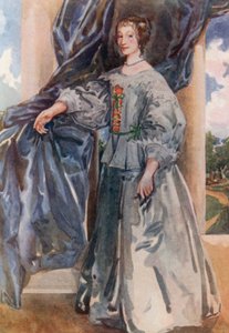 Una mujer de la época de Carlos I 1625-1649