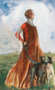 Una mujer de la época de Eduardo III 1327-1377