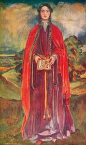 Una mujer de la época de Enrique I, 1907
