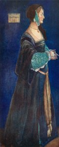 Una mujer de la época de Enrique VIII 1509-1547