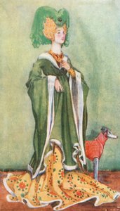 Una mujer de la época de Enrique VI 1422-1461