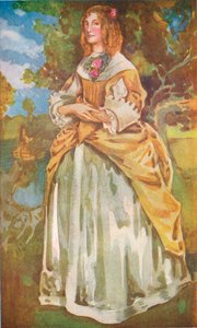Una mujer de la época de Jacobo II, 1907