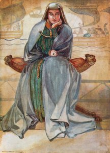 Una mujer de la época de Ricardo I 1189-1199