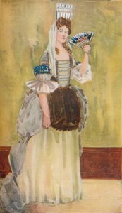 Una mujer de la época de William y Mary, 1907