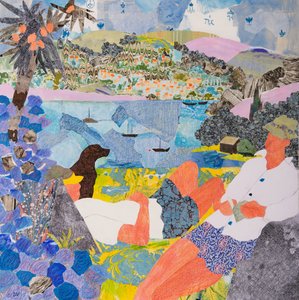 Junto al mar, 2017 (collage)