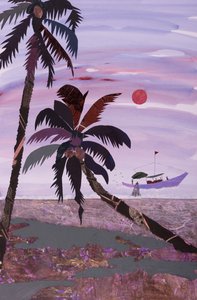 Pesca, 2020 (collage) de Dione Verulam