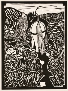 Meses del año: Septiembre, 2012 (linograbado)
