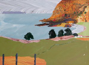 Mull, luz de octubre (collage)