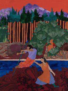 Negociar dentro del matrimonio (collage) de Dione Verulam