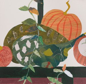 Calabazas (collage) de Dione Verulam