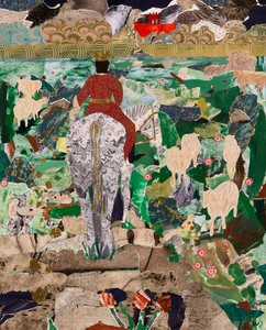 El inicio de la Carta Magna (collage)