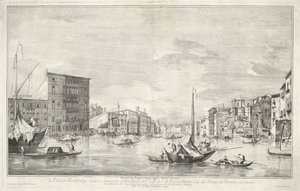 El Gran Canal de Venecia de Dionigi Valesio