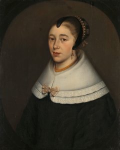 Retrato de mujer, se cree que es Catharina Kettingh (1626/27-73), esposa de Bartholomeus Vermuyden de Dirck Craey