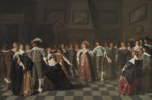 Un baile de Dirck Hals