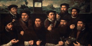 Retrato de grupo de la Corporación de Tiro de Ámsterdam, 1561