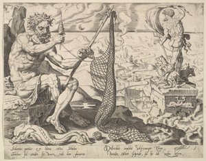 Zabulón, de la serie Los Doce Patriarcas, 1550 de Dirck Volkertsen Coornhert