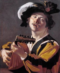 El tañedor de laúd de Dirck van Baburen