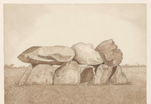 Hunebed cerca de Tynaarlo de Dirk Arnoldus Tavenraat