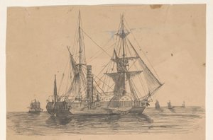 Barco de vapor Marianna de Dirk Arnoldus Tavenraat