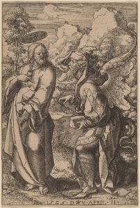 La tentación de Cristo de Dirk Jacobsz Vellert