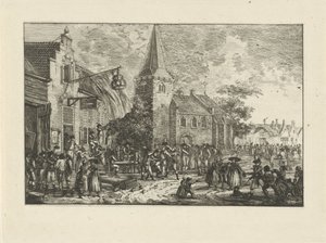 Cifras en una posada de Dirk Langendijk
