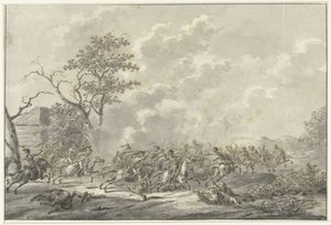 lucha ecuestre de Dirk Langendijk
