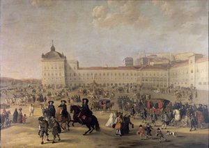 Plaza del Palacio Terreiro do Paço de Lisboa, 1650