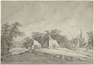 Vista del pueblo de Zundert