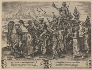 El triunfo de las riquezas de Dirk Volkertsz. Coornhert
