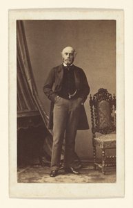 Retrato de un hombre barbudo de Disdéri and Cie.