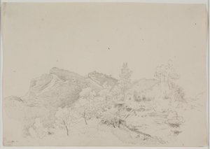 Vista hacia Civitella de Ditlev Blunck