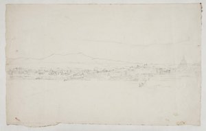 Vista hacia Roma con la Catedral a la Derecha de Ditlev Blunck