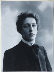 Retrato del poeta Alexander Blok 1880-1921, 1907