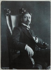 Retrato del autor Iván A. Bunin 1870-1953, 1909 de Dmitri Spiridonovich Zdobnov
