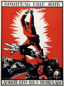 Póster político soviético, 1920