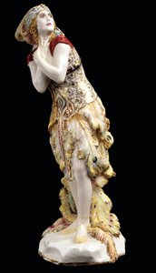 Tamara Karsavina (1885-1978) en el Ballet El pájaro de fuego de I. Stravinsky de Dmitry Iosifovich Ivanov