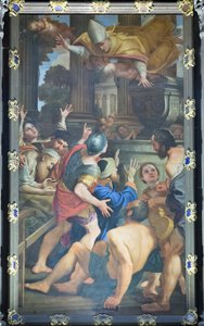 Enfermos en la tumba de San Genaro