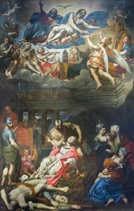 Martirio de Santa Inés de Domenichino (1581 1641)