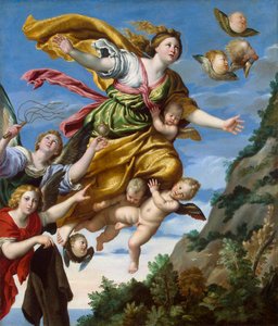 María Magdalena Asunta al Cielo de Domenichino