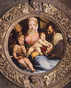 La Sagrada Familia, de Domenico Beccafumi (1486-1551) de Domenico Beccafumi