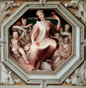 El amor a la patria de Domenico Beccafumi